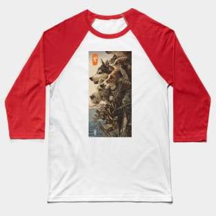 Dogs Baseball T-Shirt